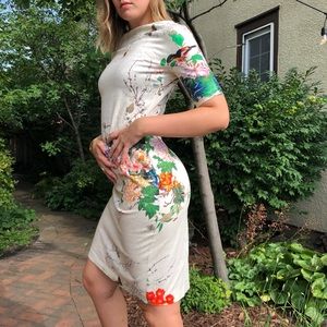 Flower Patterned Dress
